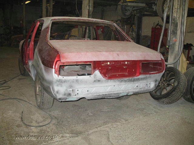 Datsun 180B Shell restoration Part3